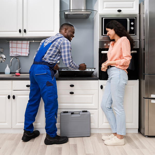 how long does it typically take to complete cooktop repair services in Pierpont